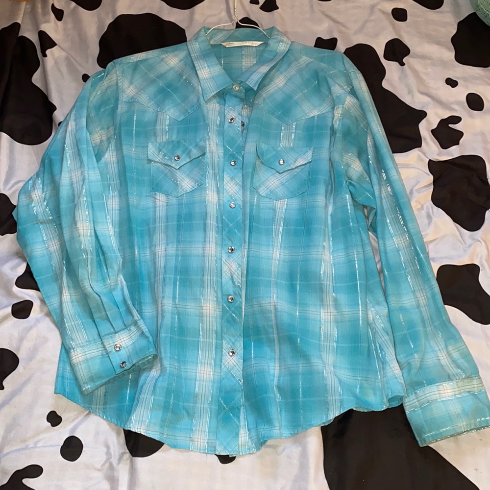 Pearl Snap Western Button Up